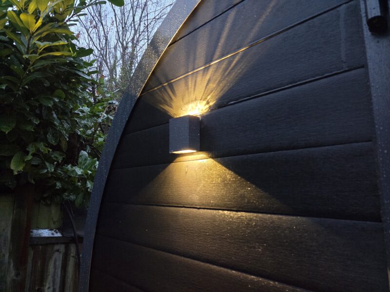 eLodge Max Garden Lodge with Rear Feature LED Light